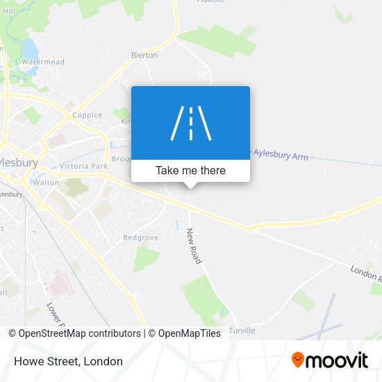 Howe Street map