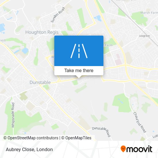 Aubrey Close map