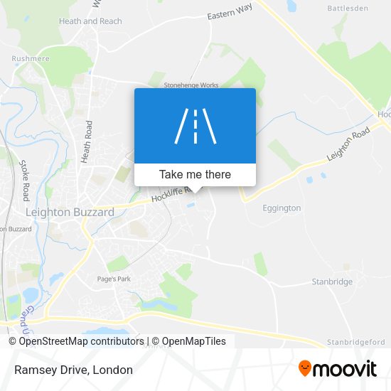 Ramsey Drive map