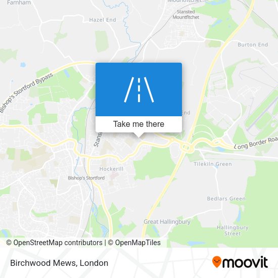 Birchwood Mews map