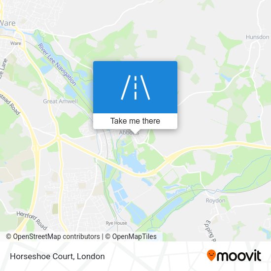 Horseshoe Court map