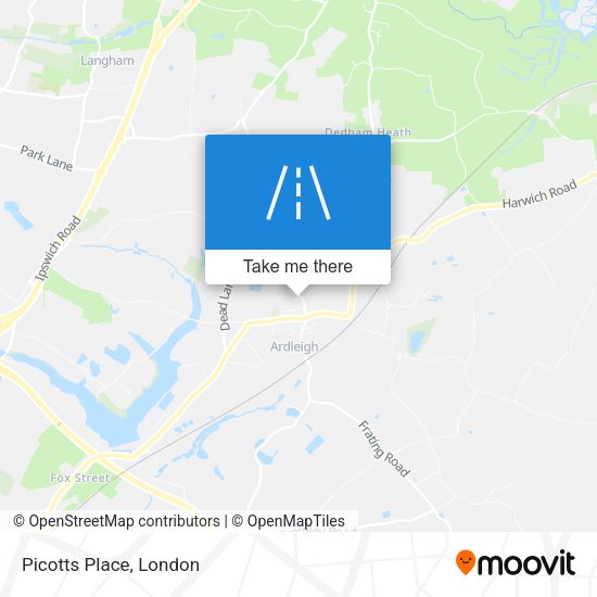 Picotts Place map