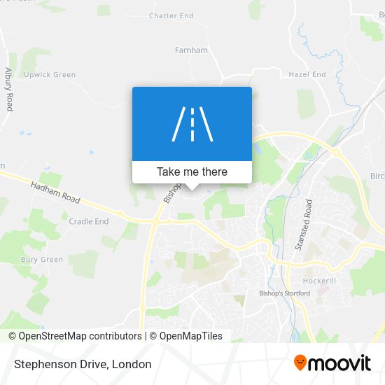 Stephenson Drive map
