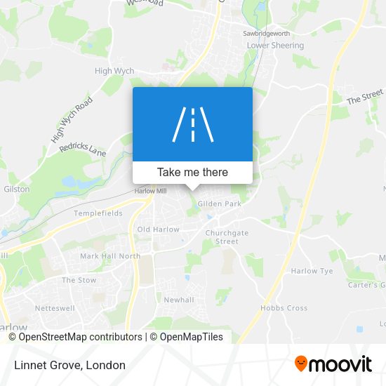 Linnet Grove map