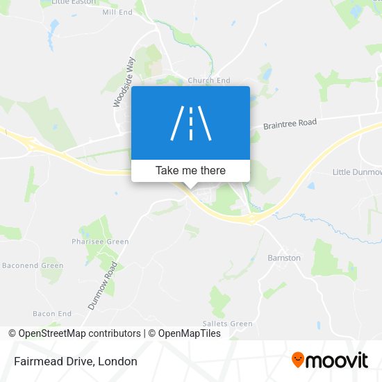 Fairmead Drive map