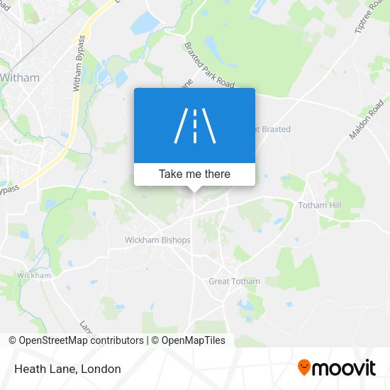 Heath Lane map