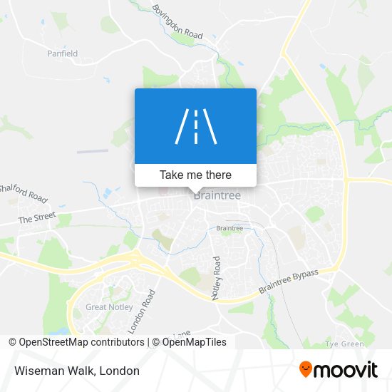Wiseman Walk map