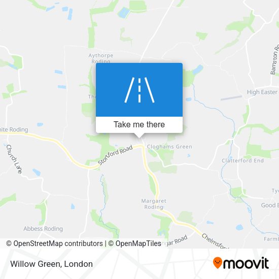 Willow Green map