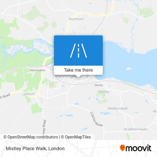 Mistley Place Walk map