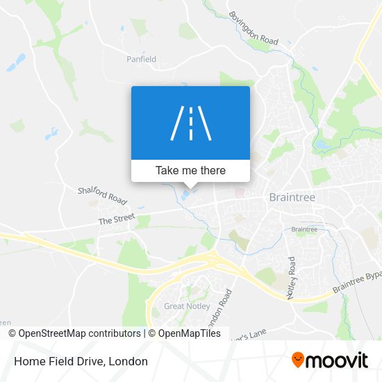 Home Field Drive map