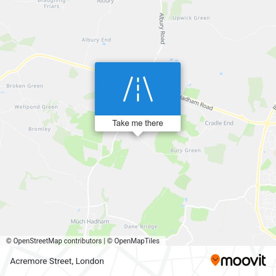 Acremore Street map