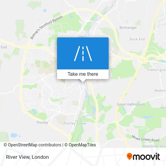 River View map