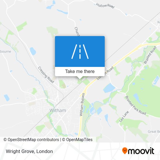 Wright Grove map