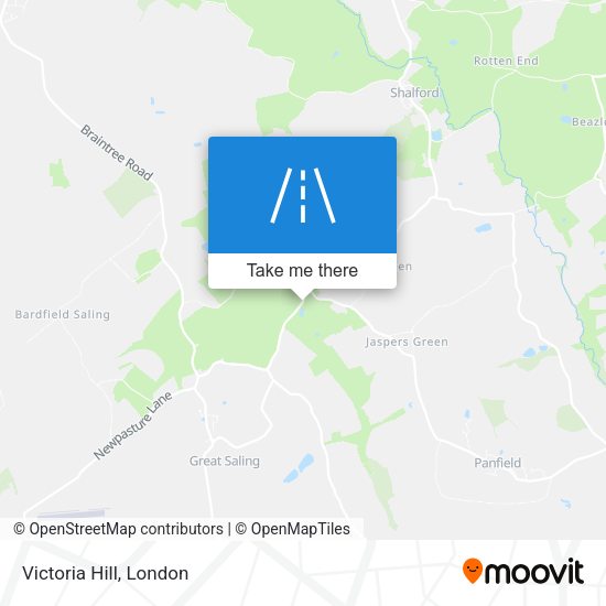 Victoria Hill map