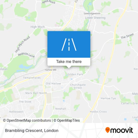 Brambling Crescent map