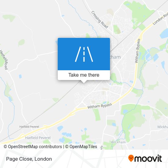 Page Close map