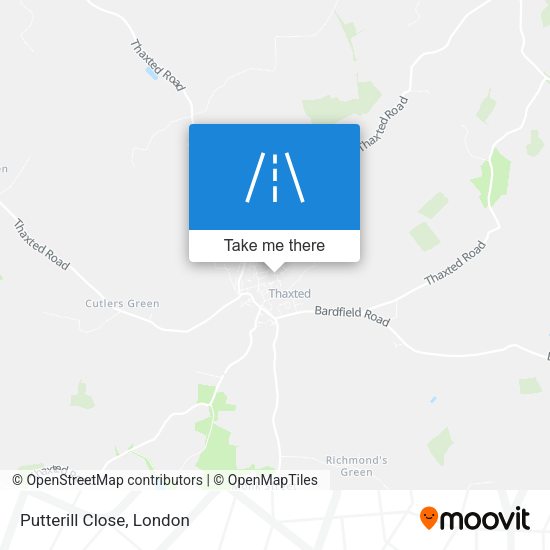 Putterill Close map