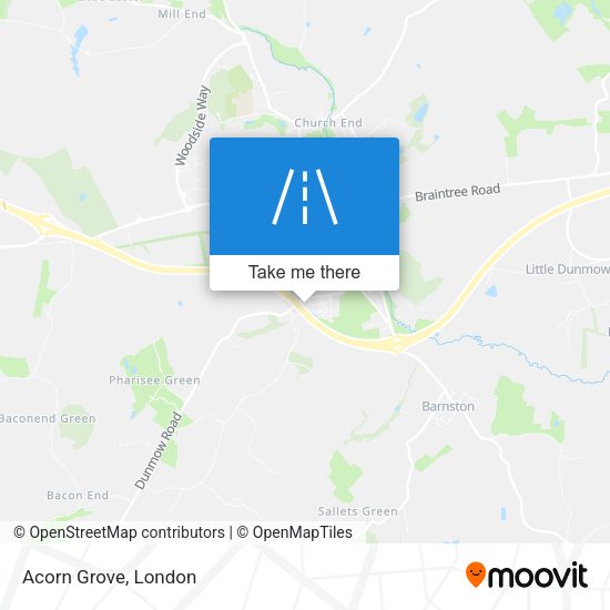 Acorn Grove map