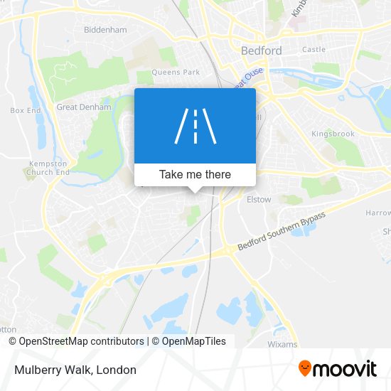 Mulberry Walk map