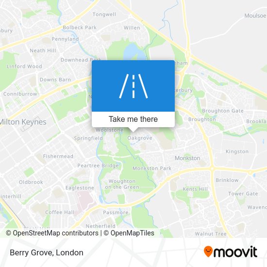 Berry Grove map