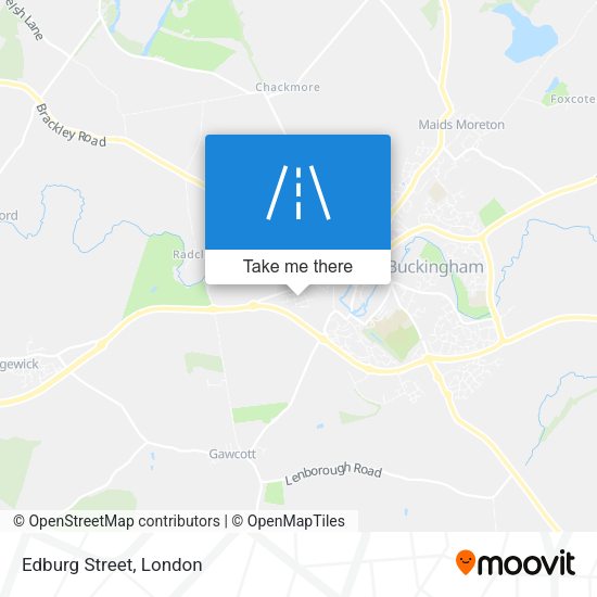 Edburg Street map