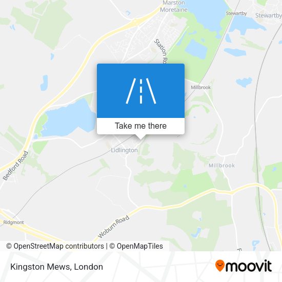 Kingston Mews map