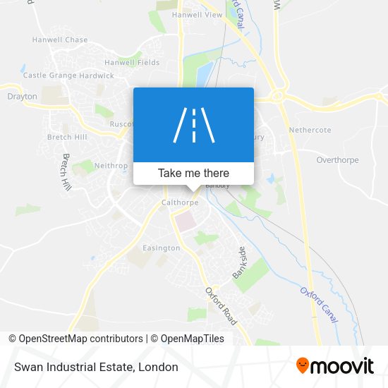 Swan Industrial Estate map