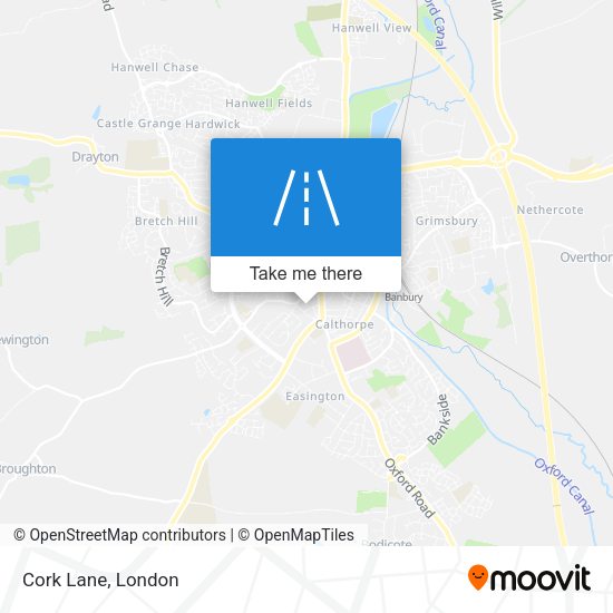 Cork Lane map