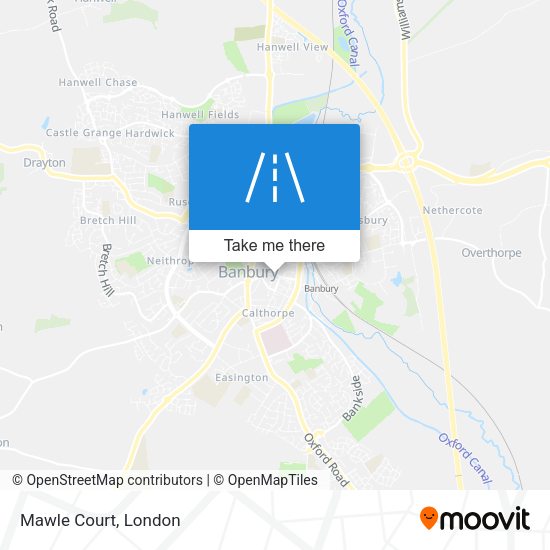 Mawle Court map
