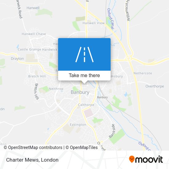 Charter Mews map