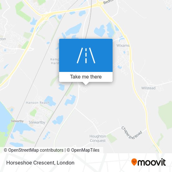 Horseshoe Crescent map