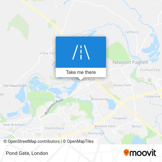 Pond Gate map