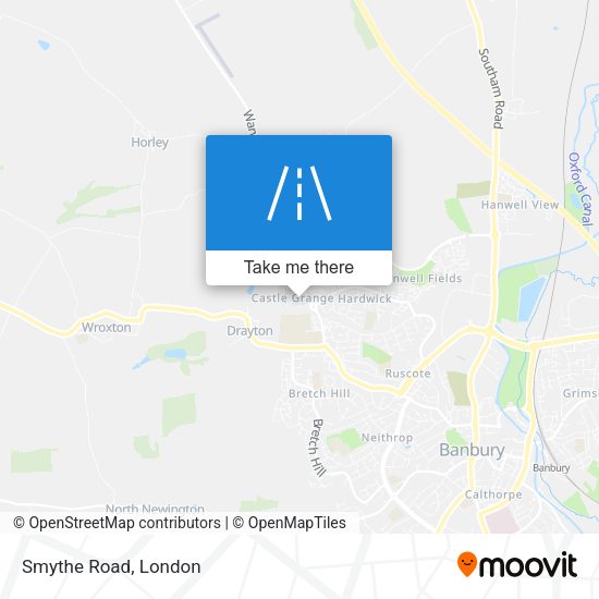 Smythe Road map