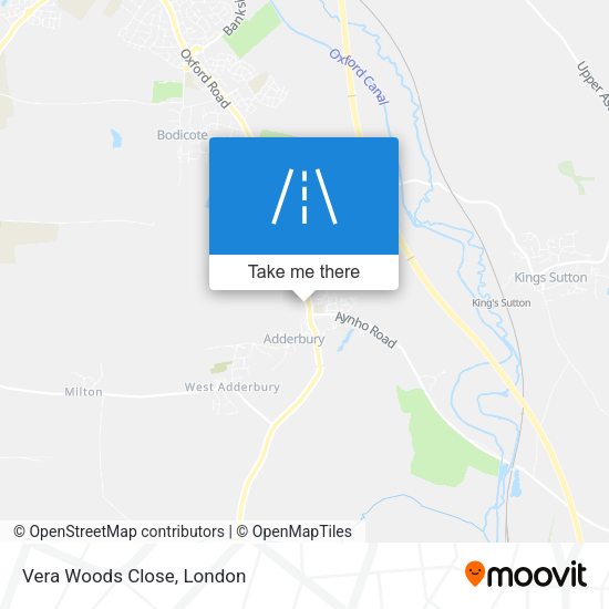 Vera Woods Close map