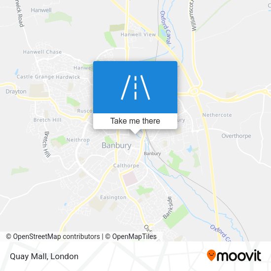 Quay Mall map