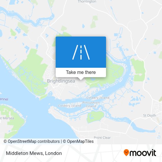 Middleton Mews map