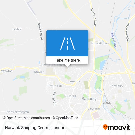 Harwick Shoping Centre map