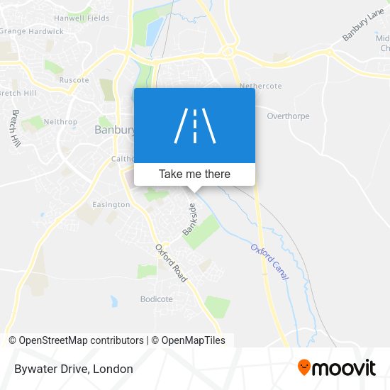 Bywater Drive map