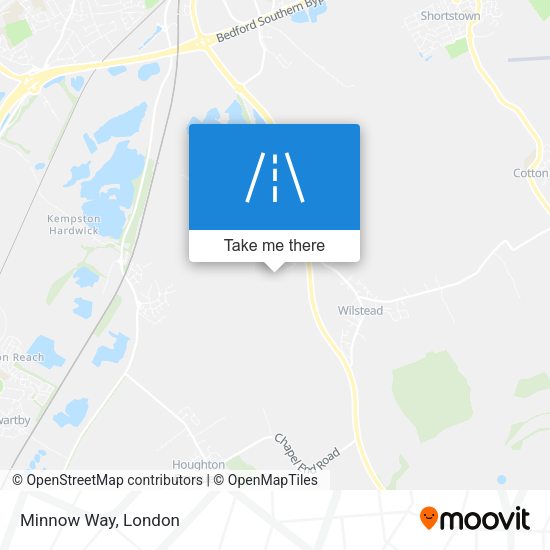 Minnow Way map