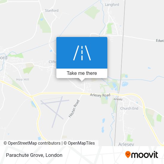 Parachute Grove map