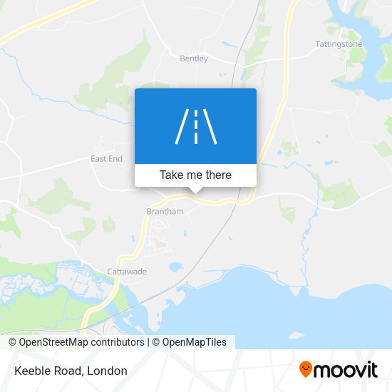 Keeble Road map