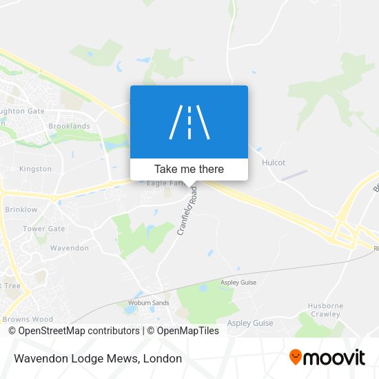 Wavendon Lodge Mews map