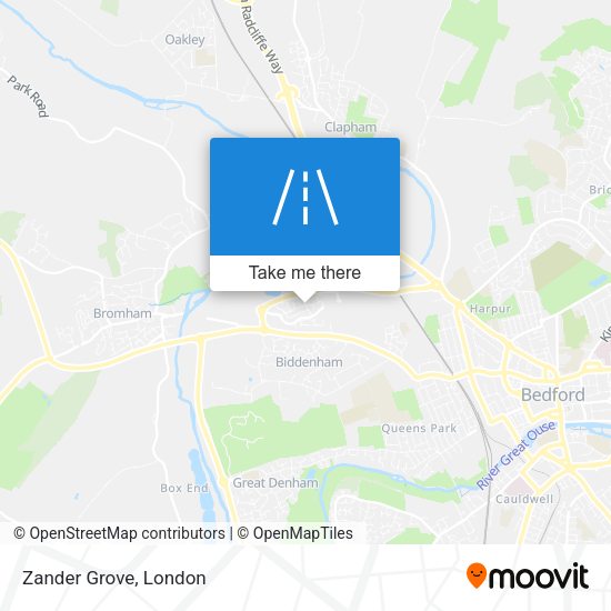 Zander Grove map