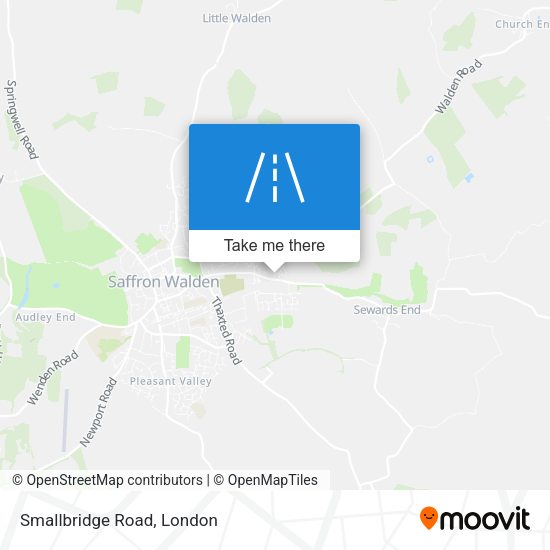 Smallbridge Road map
