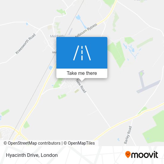 Hyacinth Drive map