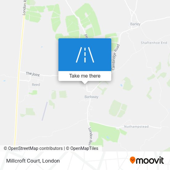 Millcroft Court map