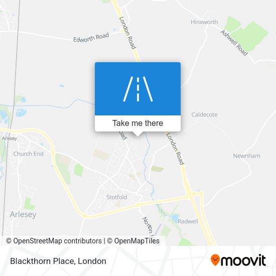 Blackthorn Place map