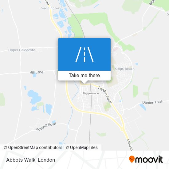 Abbots Walk map