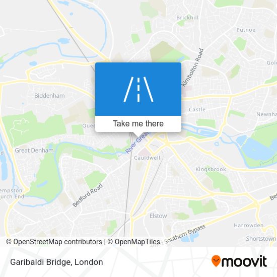 Garibaldi Bridge map