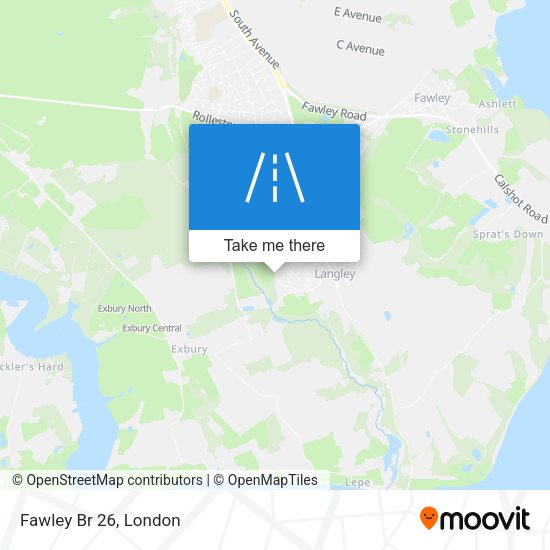 Fawley Br 26 map